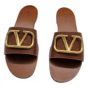 Valentino Slippers Brown - 3