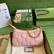 Gucci GG Matelassé Handbag Pink Size 25 x 15 x 8 cm - 6