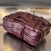 Bottega Veneta Arco Small Leather Red Wine Size 20 x 13 x 7 cm - 6