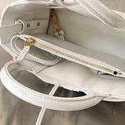 Bottega Veneta Arco Small Leather White Size 20 x 13 x 7 cm - 5