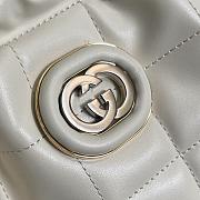 Gucci Deco Medium Tote Bag White Size 43 x 28 x 8 cm - 3