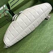 Gucci Deco Medium Tote Bag White Size 43 x 28 x 8 cm - 2