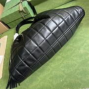Gucci Deco Medium Tote Bag Black Size 43 x 28 x 8 cm - 5