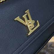 Louis Vuitton LV LockMe Chain Bag East West M22303 Black Size 23.5 x 14 x 6 cm - 4