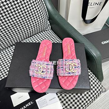 Chanel Slippers Pink