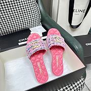 Chanel Slippers Pink - 6