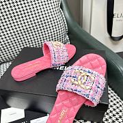 Chanel Slippers Pink - 2
