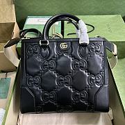 Gucci GG Matelasse Tote Bag Black Size 31 x 27.5 x 14 cm - 1