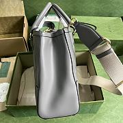Gucci GG Matelasse Tote Bag Grey Size 31 x 27.5 x 14 cm - 3