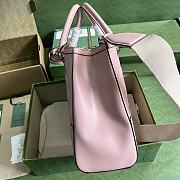 Gucci GG Matelasse Tote Bag Pink Size 31 x 27.5 x 14 cm - 4