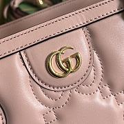 Gucci GG Matelasse Tote Bag Pink Size 31 x 27.5 x 14 cm - 3