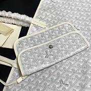 Goyard Tote Shopping Bag White Size 34 x 14 x 26 cm - 6