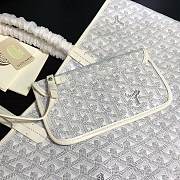 Goyard Tote Shopping Bag White Size 34 x 14 x 26 cm - 5
