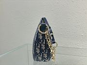 Dior CD Lounge Bag Supple Macrocannage Lambskin Size 26 x 15 x 5.5 cm - 6