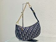 Dior CD Lounge Bag Supple Macrocannage Lambskin Size 26 x 15 x 5.5 cm - 3