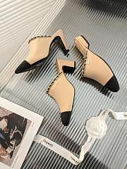 Chanel Beige Shoes Heels Height 6.5 cm - 1