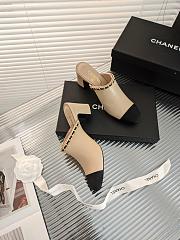 Chanel Beige Shoes Heels Height 6.5 cm - 3