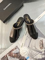 Chanel Black Shoes Heels  - 4