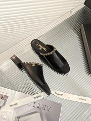 Chanel Black Shoes Heels  - 2