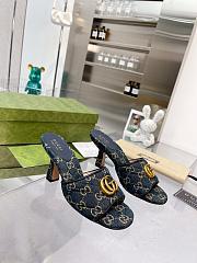 Gucci GG Slides Heel 7.5 cm - 4