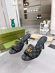 Gucci GG Slides Heel 7.5 cm - 3