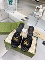Gucci GG Slides Black Heel 7.5 cm - 3
