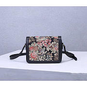 Celine Floral Bag Britain Black Size 18.5 x 14 x 6 cm - 4