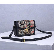 Celine Floral Bag Britain Black Size 18.5 x 14 x 6 cm - 5