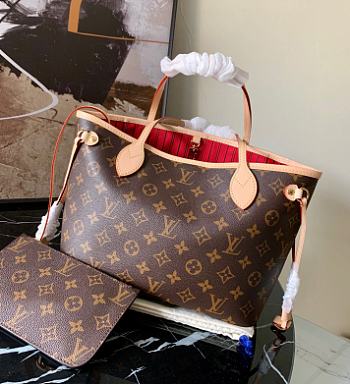 Louis Vuitton LV Neverfull PM Tote Bag N41245 Size 29 x 21 x 12 cm