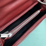 YSL Saint Laurent Loulou Bag Red Size 24 x 9 x 18 cm - 6