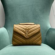 YSL Saint Laurent Loulou Bag Caramel Size 24 x 9 x 18 cm - 1
