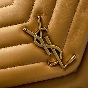 YSL Saint Laurent Loulou Bag Caramel Size 31 x 10 x 23 cm - 5