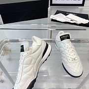 Chanel Low-Top Sneakers White - 5