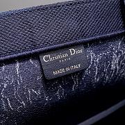 Dior Large Book Tote Bag Blue Size 41.5 x 34.5 x 16 cm - 3