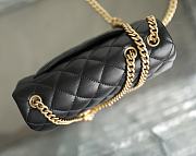 Chanel Chain Flap Bag Black Size 13 x 20 x 7 cm  - 4