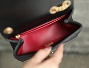 Chanel Chain Small Flap Bag Black Size 13 x 18 x 7 cm - 4