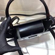 Prada Glossy Handbag 1BA321 Black Size 31 x 23 x 14 cm - 6