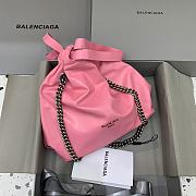 Balenciaga Garbage Bag Pink Size 25 x 10 x 27 cm - 1