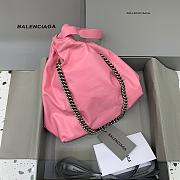 Balenciaga Garbage Bag Pink Size 25 x 10 x 27 cm - 6