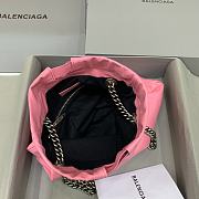 Balenciaga Garbage Bag Pink Size 25 x 10 x 27 cm - 3