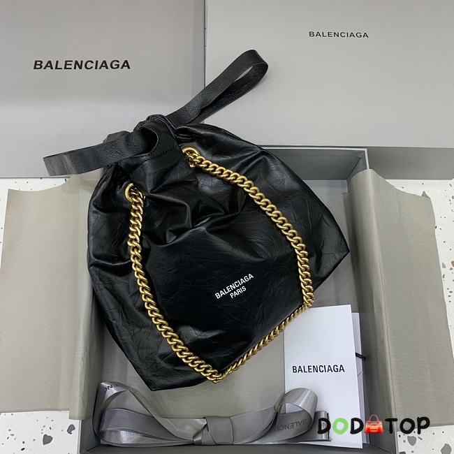 Balenciaga Garbage Bag Black Size 25 x 10 x 27 cm - 1