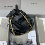 Balenciaga Garbage Bag Black Size 25 x 10 x 27 cm - 5