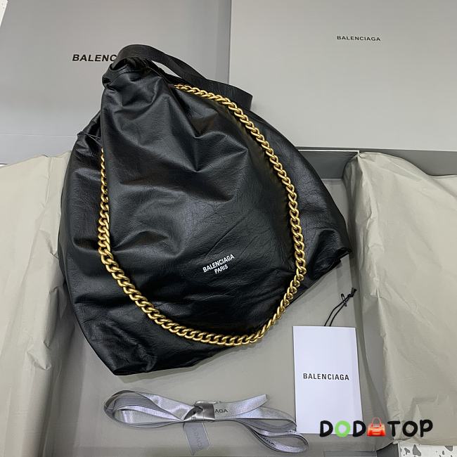 Balenciaga Garbage Bag Black Size 35 x 13 x 40 cm - 1