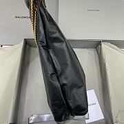 Balenciaga Garbage Bag Black Size 35 x 13 x 40 cm - 4