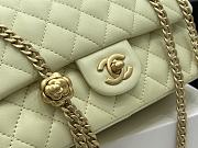 Chanel Flap Chain Bag Lemon Yellow Size 23 cm - 2