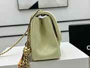 Chanel Flap Chain Bag Lemon Yellow Size 17 cm - 5