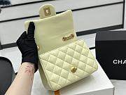 Chanel Flap Chain Bag Lemon Yellow Size 17 cm - 4