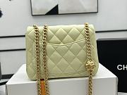 Chanel Flap Chain Bag Lemon Yellow Size 17 cm - 3