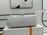 Chanel Flap Chain Bag White Size 12 × 20 × 6.5 cm - 6