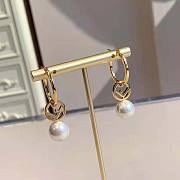 Fendi Earrings Gold - 1